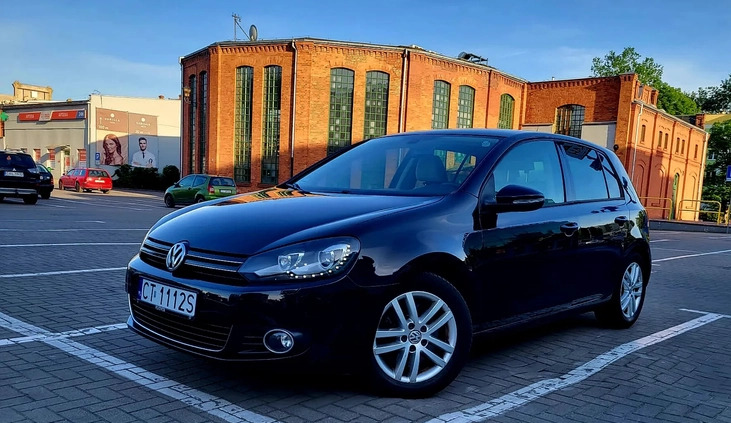 Volkswagen Golf cena 37900 przebieg: 168000, rok produkcji 2012 z Toruń małe 742